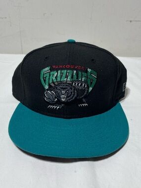 Vancouver Grizzlies Snapback Hat New Era 9FIFTY Hardwood Classics Wool Blend